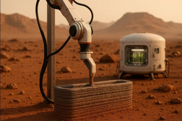 Учёные научили бактерии превращать лунный и марсианский реголит в прочный строительный материал